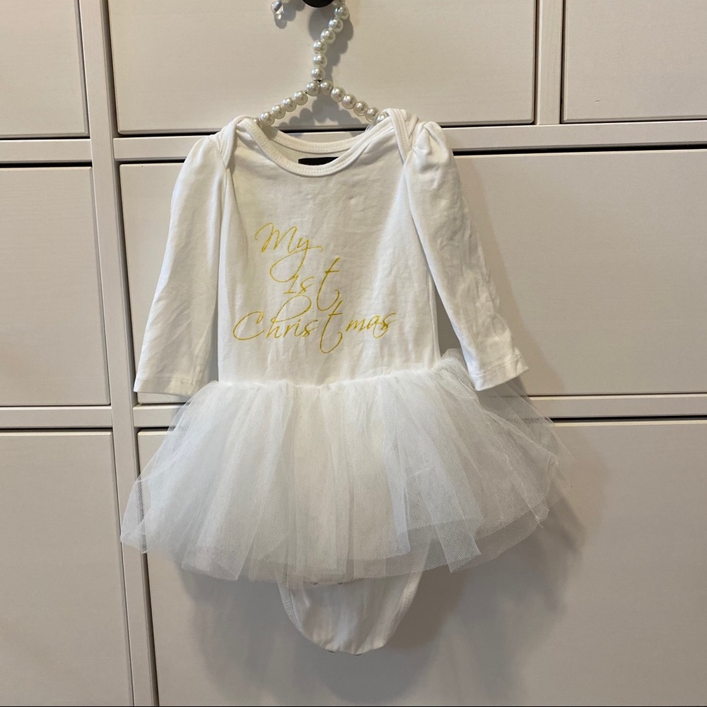 Baby First Christmas outfit